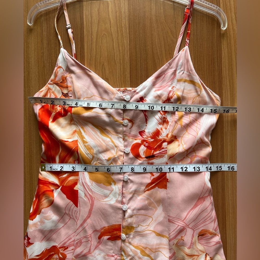 Abel The Label Flower Bomb Lola High Low Dress M - Picture 3 of 9